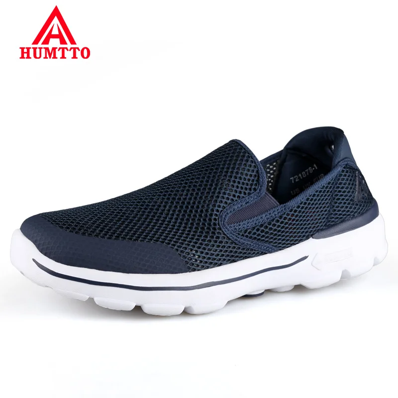 

Brand Summer Men Designer Sneakers Breathable Mesh Male Casual Mens Shoes Slip on Anti-Odor Loafers Light Trainers Walking Shoes