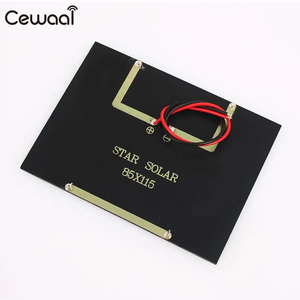 

1.5W 12V Solar Charger Panel Cell Phone Charger 125MA DIY 1.5W 12V Solar Cell Panel DIY Toy Battery Charger Mini Battery