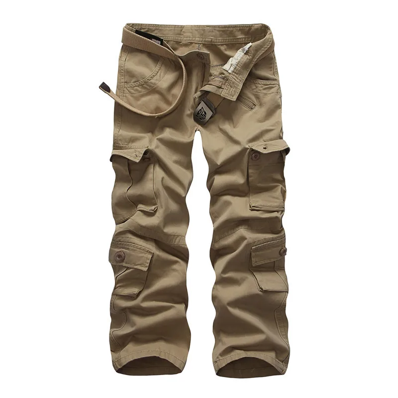 Heißer verkauf freies verschiffen männer cargo hosen camouflage hosen military hosen für mann 7 farben