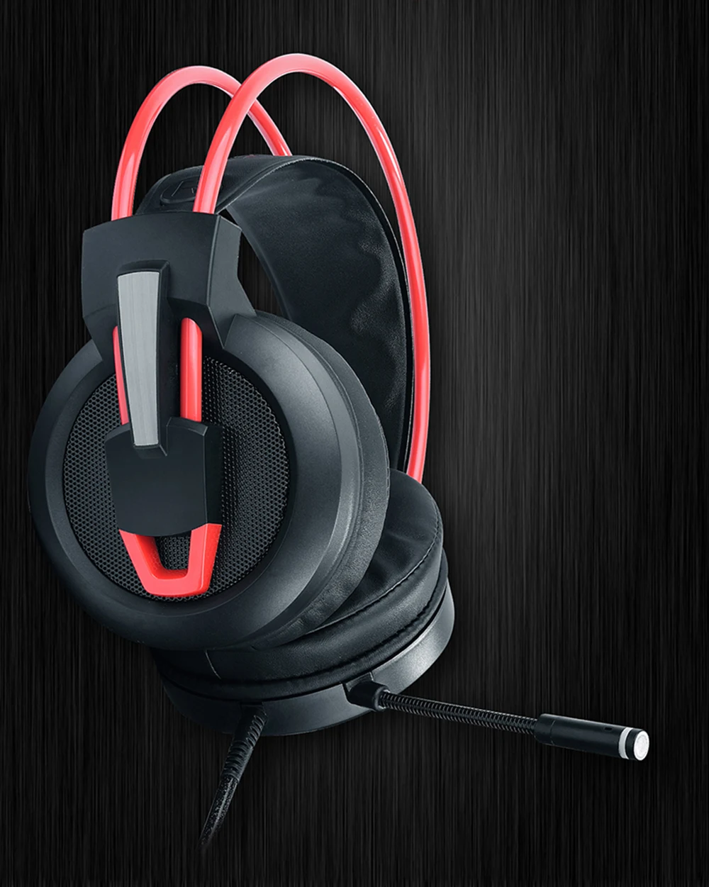 Askmeer USB Stereo Gaming Headphones casque 7.1 Surround Sound Channel Computer Headset with Microphone LED Lights for PC Gamer (4)