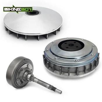 

BIKINGBOY Wet Clutch Cover Housing Primary Clutch Sheave Set For Hisun UTV ATV YS 500 700 Menards Massimo Supermach Bennche