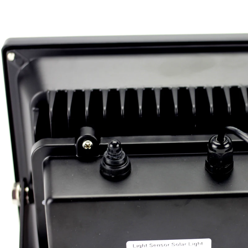 Solar ao ar Conduziu a Luz de Inundação Solar do Jardim Projetor com Interruptor Livre Escurecimento 50 w Luz 8 Lâmpadas solares