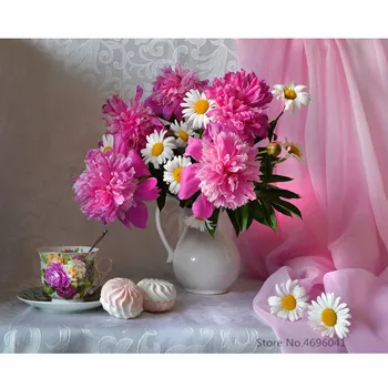 

Painting By Numbers Frameworks Coloring By Numbers Pictures Home Decor Canvas Painting By Numbers Decorations RSB8177