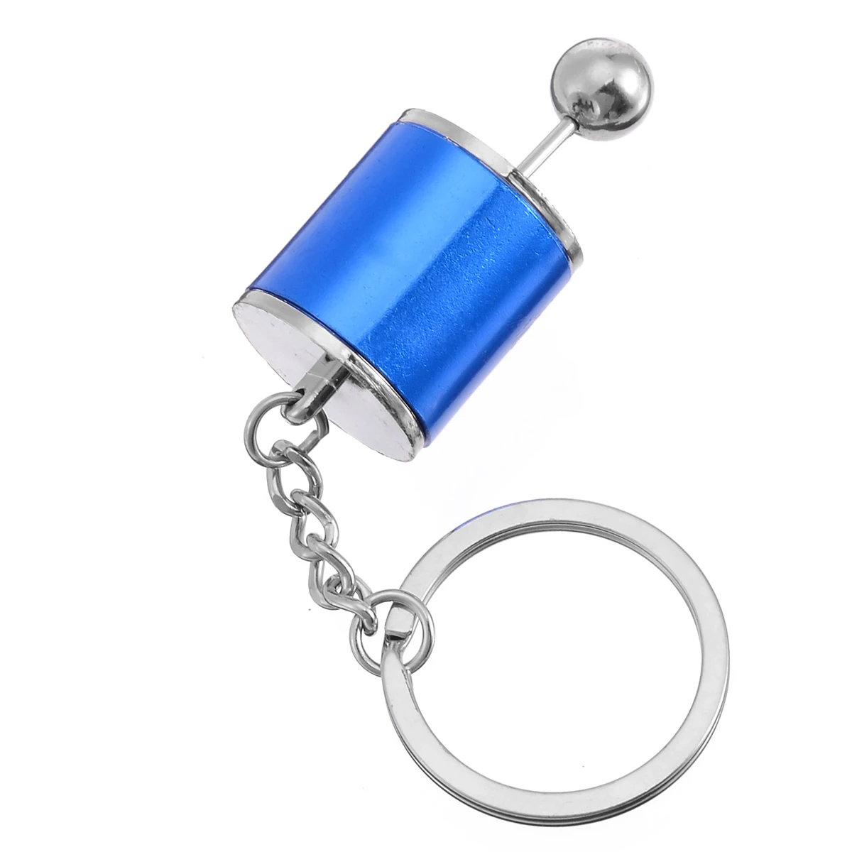 5 Color Men Metal Gear Shift Gearbox Gear Knob Zinc Alloy Key Ring Keyring Keychain Nice Gifts