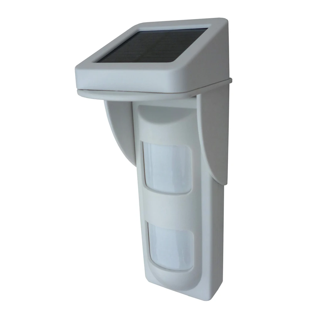 Wireless Solar PIR Motion Sensor Pet immunity Dual pir ...
