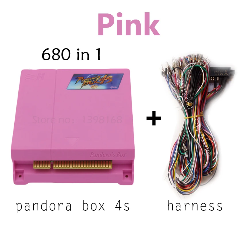 HD Pandora Box 4S 680 в 1 Jamma мульти-игра доска Pandora's Box 4S с HDMI CGA и VGA выход высокого разрешения