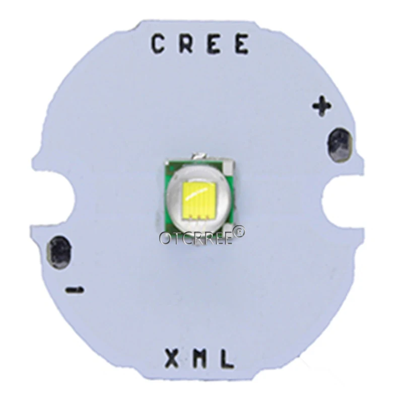 1-10 шт. CREE XML XM-L T6 светодиодный U2 10 Вт Холодный белый 10000 к высокая мощность светодиодный Диод с 14 мм 16 мм 20 мм 25 мм PCB для DIY