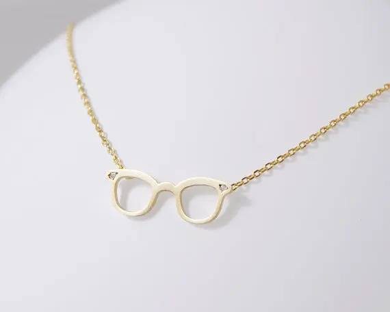 Gold Silver CZ Glasses Necklace.jpg