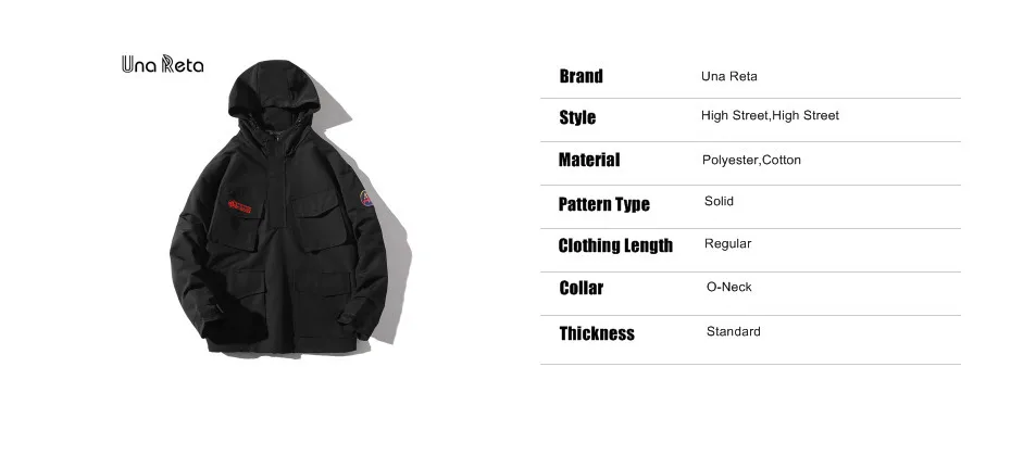Una Reta, мужская куртка в стиле хип-хоп, новинка, цветная куртка в стиле пэчворк, спортивный костюм, Повседневная Уличная одежда, пальто с длинным рукавом, Мужская ветровка
