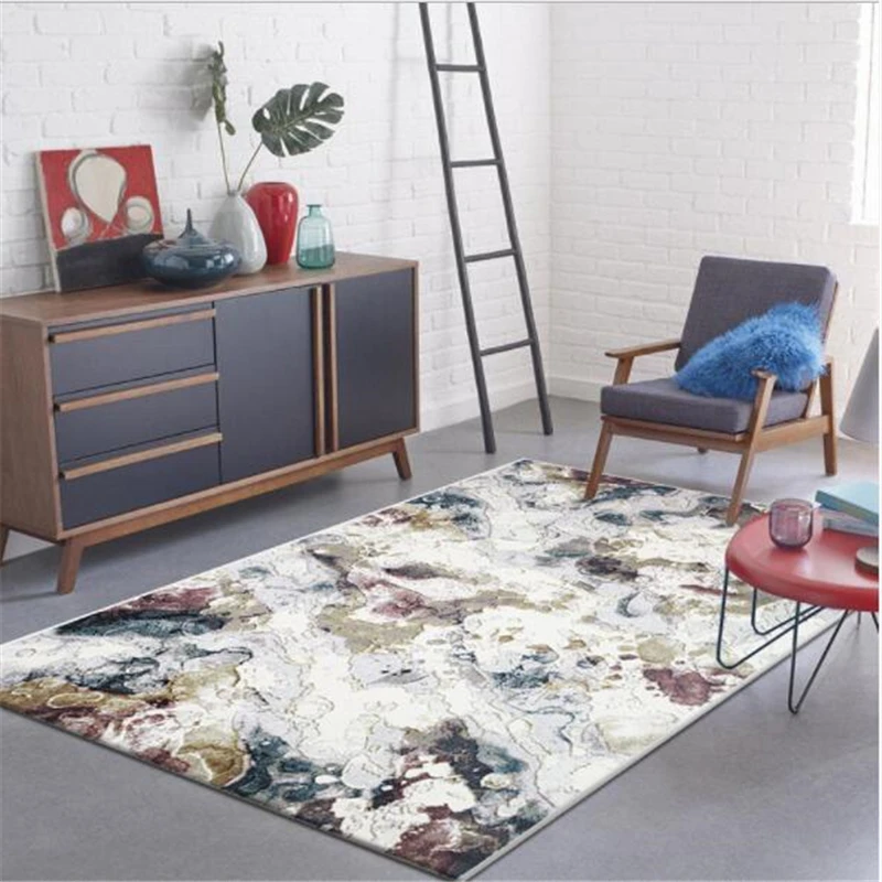  AOVOLL Abstract Style Soft Carpets For Living Room Bedroom Kid Room Rugs Home Carpet Floor Door Mat - 32887385128