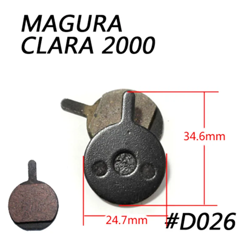 

4 Pairs Catazer SEMI METALLIC BICYCLE DISC BRAKE PADS MAGURA CLARA 2000