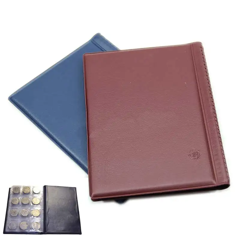 

High Quality Coin Protection Stock Collecting Book for 120 PCS Interleaf Holder Coin Album