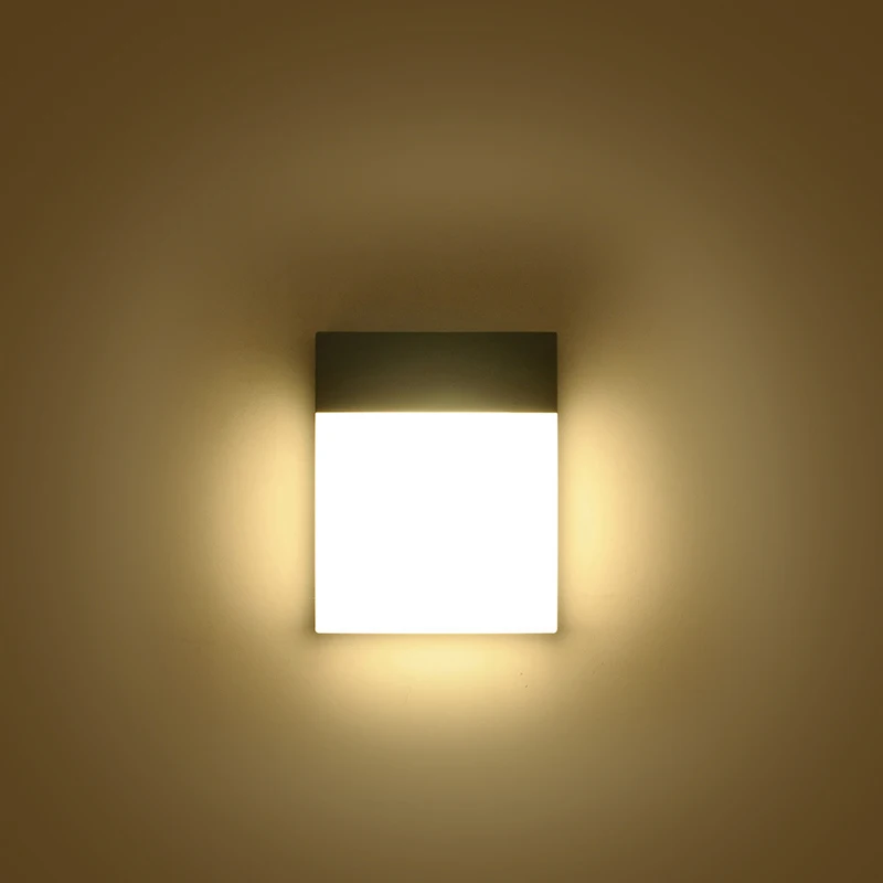15W Outdoor Wall Lamp Waterproof LED Garden Lamp Aisle Corridor Outdoor Balcony Porch Light AC110V 220V Courtyard Terrace Lamp