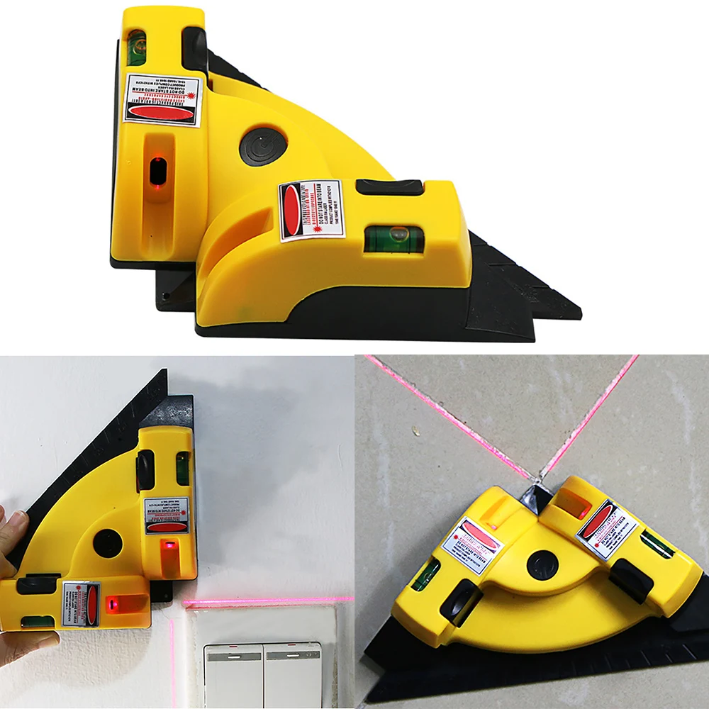 

90 Degrees Infrared Laser Level Stick Ceramic Tile Right Angle Instrument Measuring Tools Laser Level Projection