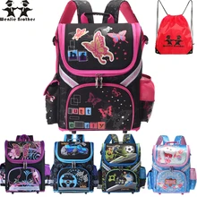 New hot Kids schoolbag butterfly School Backpack EVA Folded Orthopedic Children School Bags For Boys and girls Mochila Infantil New hot Kids schoolbag butterfly School Backpack EVA Folded Orthopedic Children School Bags For Boys and girls Mochila Infantil