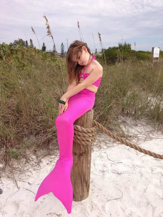 Baby Girls Swimsuit With Sequins Mermaid bikini Swimwear Mermaid Tail