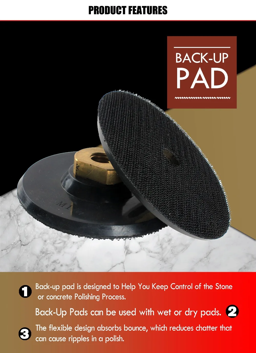 back up pad