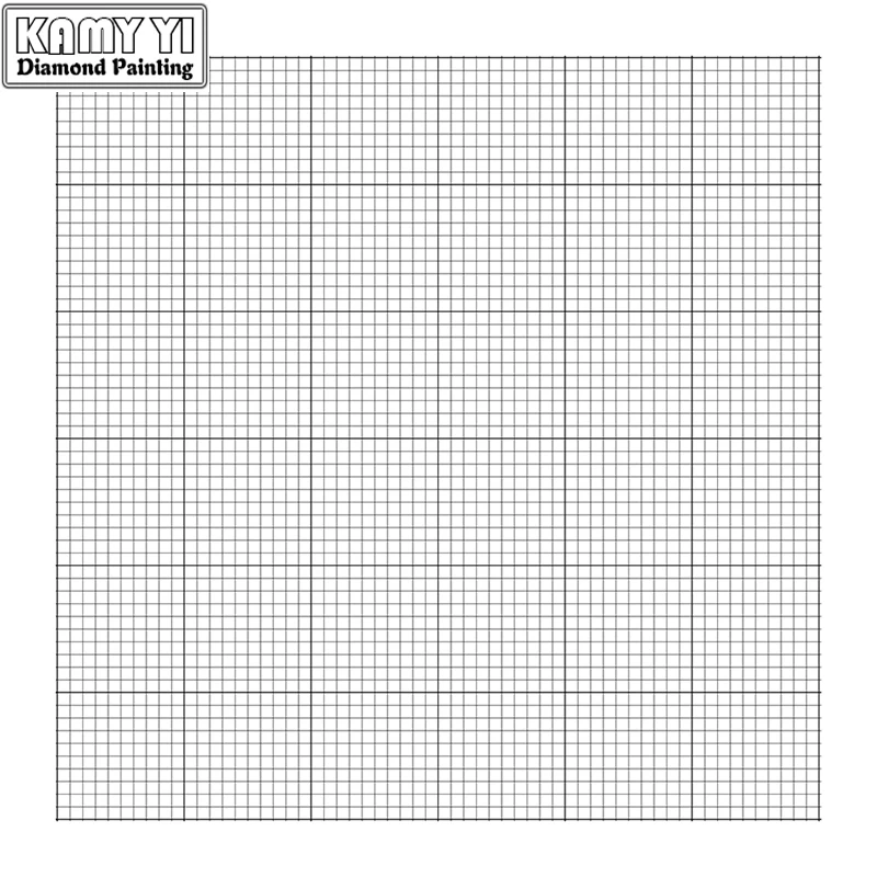 

Diamond embroidery canvas with glue empty canvas with markings diamond painting blank grid adhesive canvas accessories