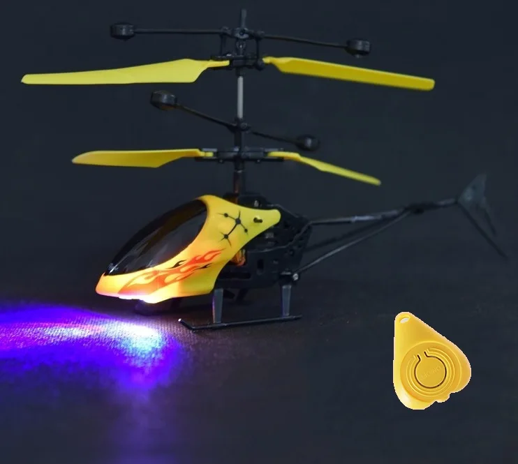 Мини Радиоуправляемый Дрон Летающий Радиоуправляемый вертолет летательный аппарат инфракрасный индукционный светодиодный светильник Радиоуправляемый Дрон детские игрушки