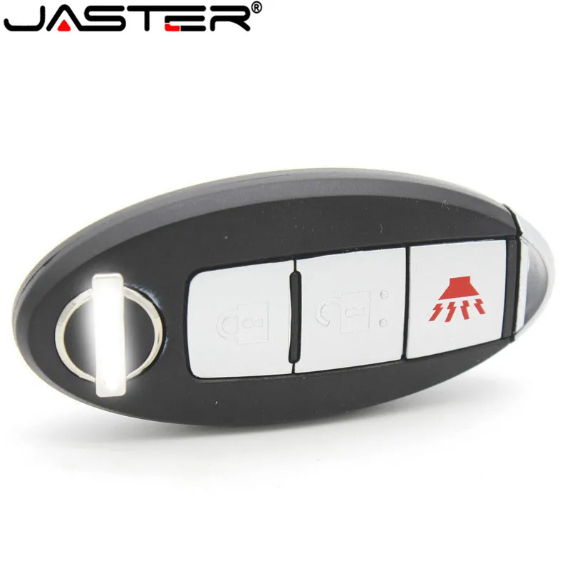 

JASTER hot fashion creative plastic U disk 4GB / 8GB / 16GB / 32GB / 64GB memory stick N i s s a n Car key USB 2.0