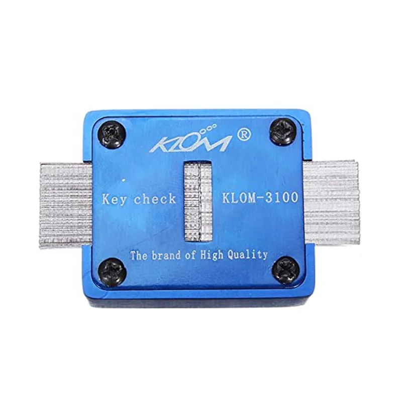 Ключ Klom Checker, KLOM-3100, набор замков, запчасти для ключей, измерительный инструмент для автомобиля, Слесарь, автоматический инструмент