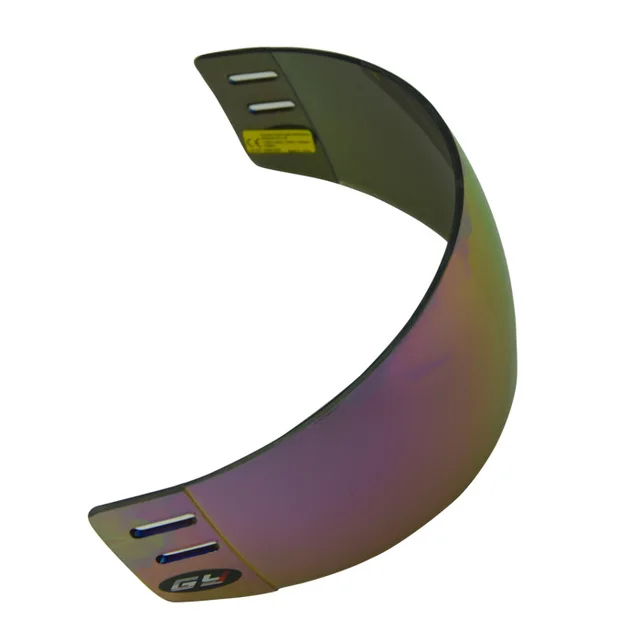 GY SPORTS Ice Hockey Visor Colored Mirrored Hockey Helmet Face shield ...
