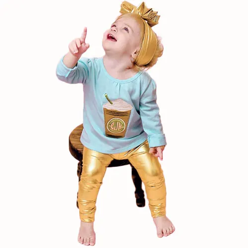 Toddler PU Leather Leggings Winter Pants For Girls Mid Waist Children's Pants Girl Leggings Children Elastic Waist (3)