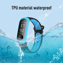 Спортивный Браслет mi Band 3 4, ремешок на запястье для Xiaomi mi band 3, спортивный силиконовый браслет для mi band 4 3 Band 3, смарт-браслет