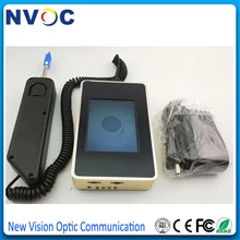 200X ручной оптоволоконный инспекционный микроскоп с адаптером 2,5 мм и 1,25 мм для оптоволоконного контроля/инспектора