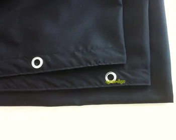 

2.4x2.4m 8'x8' 8x8 Black Blending Reflector Fabrics Medium-Thickness Light Black Out Camera Background Cloth