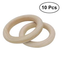 10 шт Ловец снов DIY материалы ювелирные изделия ручной работы аксессуары основной цвет деревянное кольцо ожерелья подвески для сумок