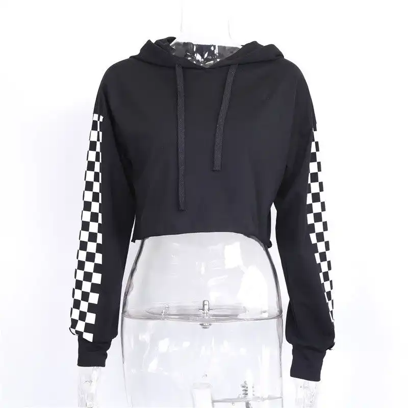 ladies black hoodies