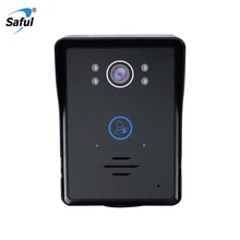 

Saful 7'' wireless doorbell Door Phone Intercom Home Security Video Intercom doorbell video IR Night Vision Outdoor Call Panel