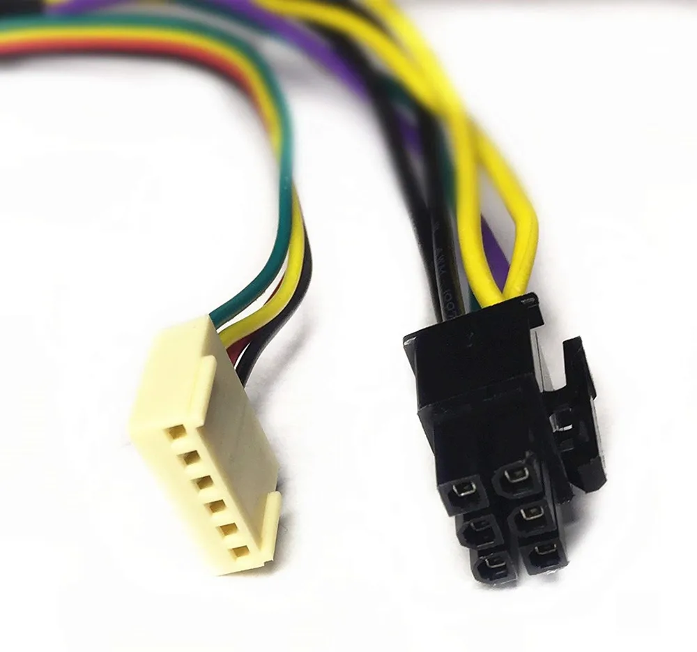 Other Parts 24 Pin to 6 Pin PCIE ATX Main Power Supply Adapter Cable