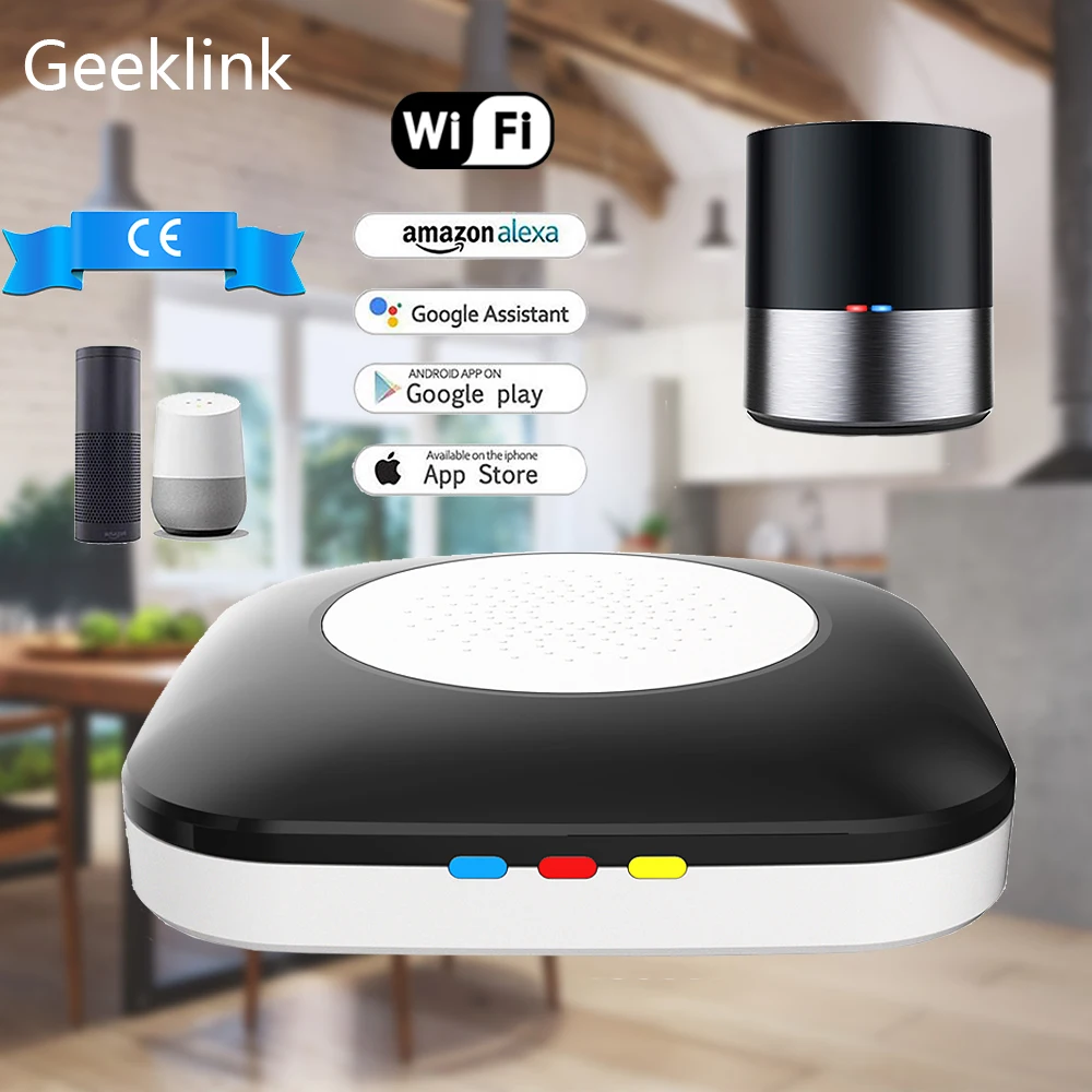 Geeklink Умный Дом Концентратор WIFI + ИК 4G Интеллектуальный Голосовой Контроллер