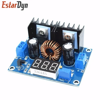 

10PCSMH-ET LIVE LED Voltmeter PWM Adjustable 4-36V To 1.25-36V Step-Down Board Module XL4016 8A 200W DC-DC Power drop Module C03