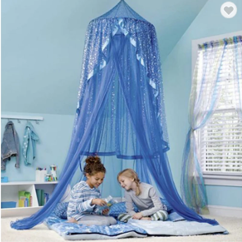 Флэш Купол кровать для принцессы палатки Dreamy детской комнаты; декор для детей, для чтения, игры в помещении палатка teepee детей