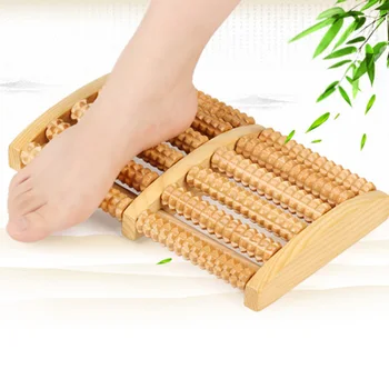 

droppshiping Dual Foot Massager Roller Relieve Plantar Heel Foot Pain Stress Acupressure Reflexology Tool MFJ99