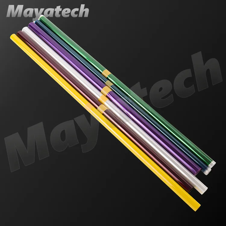 

Mayatech 2Meters/Lot Tranparent Colors Hot Shrink Covering Film For RC Airplane Models DIY High Quality