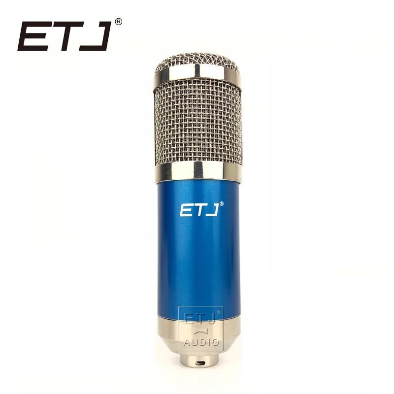 

ETJ Brand Professional Condenser Microphone Metal Karaoke Studio Recording Microphone Free Shipping 800D