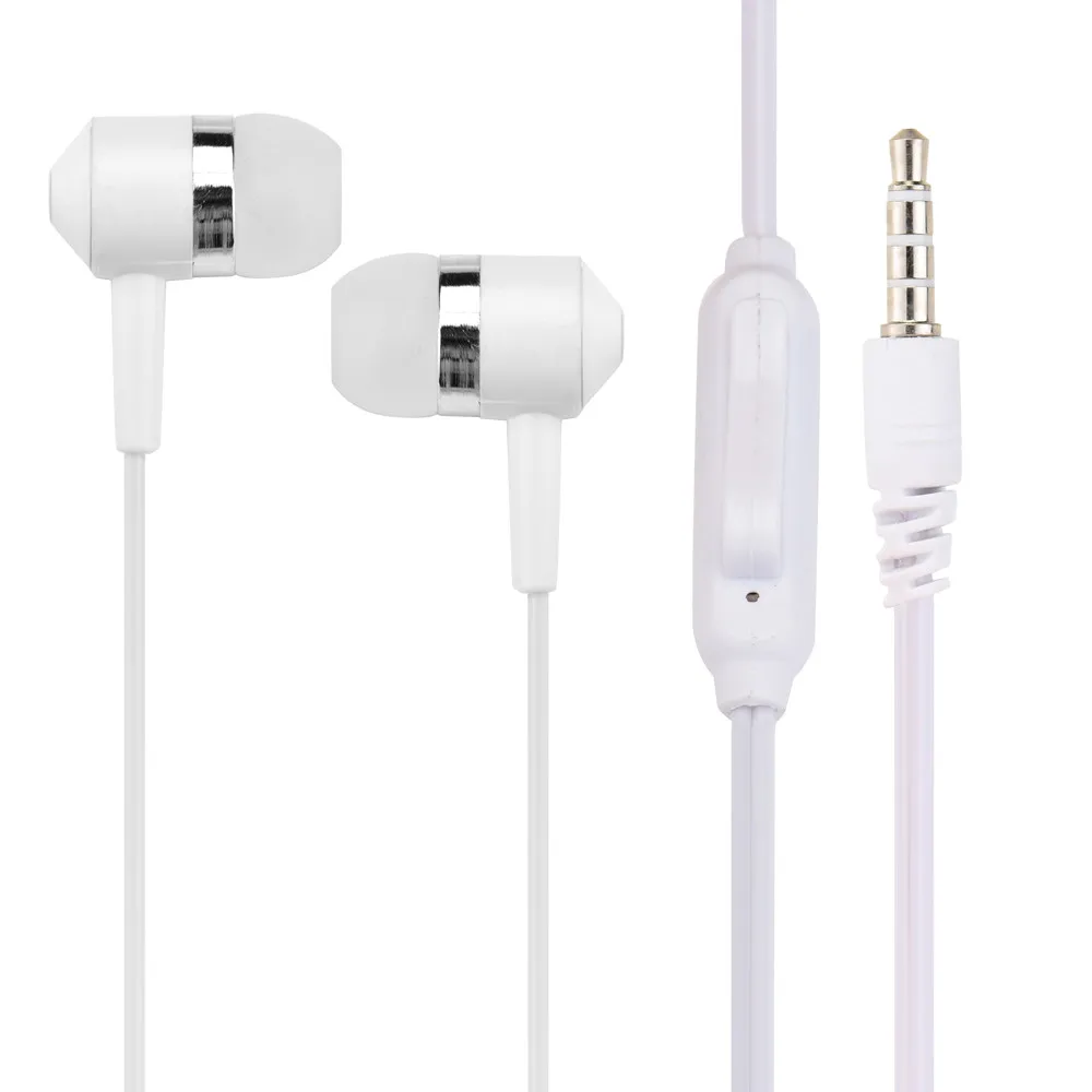

Earbuds Wired Noise Reduction for Mobile Phone 3.5mm Super Bass Stereo In-Ear Earphone For Smartphones earbuds wired