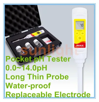 

Beverage and Juice pH Meter with Long-reach Probe and Calibration Solution