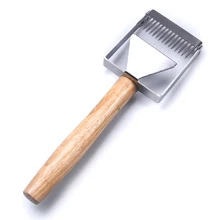 1 шт. ультра-тонкий нож из нержавеющей стали Honeyfork, инновационный сбалансированный инструмент для пчеловодства для резки воска