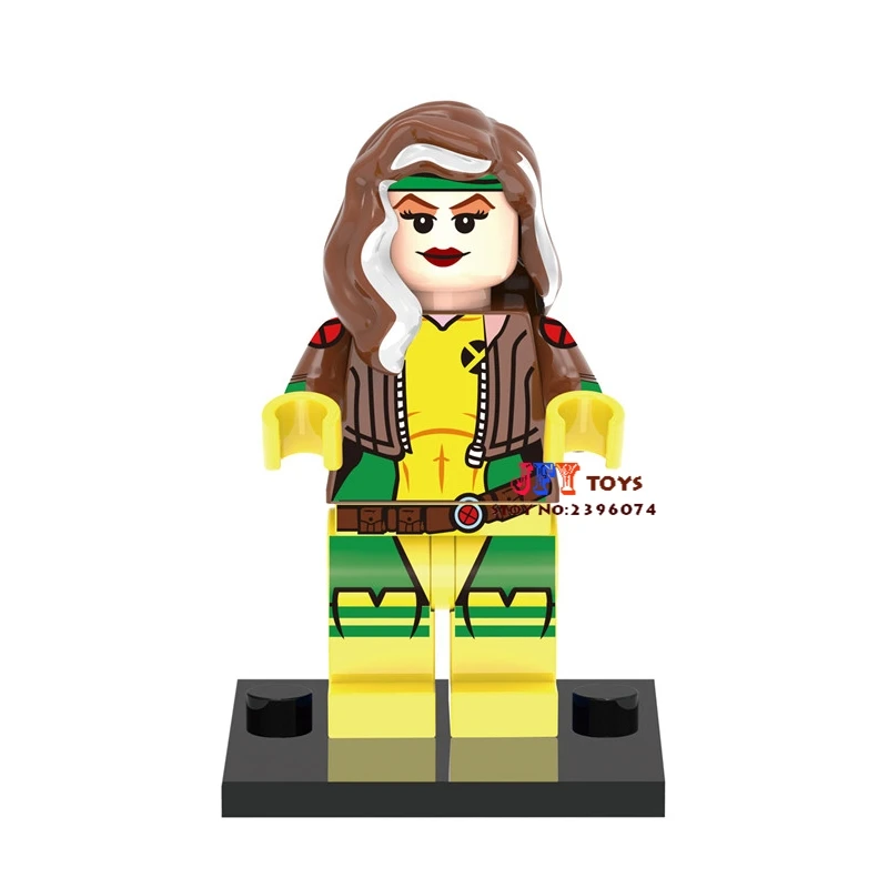 

Single Sale superhero marvel X-Men Rogue building blocks model bricks toys for children brinquedos menino