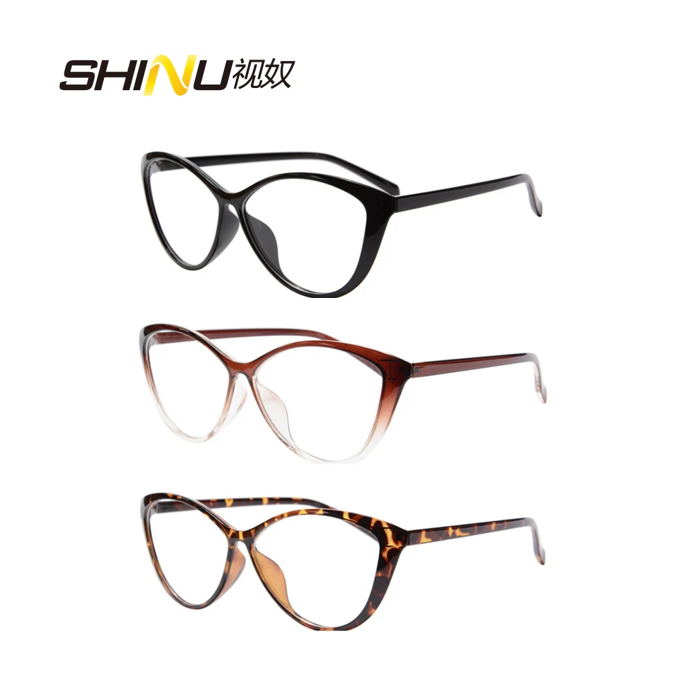 3 шт./партия женские модные многофокальные прогрессивные очки для чтения кошачий глаз, очки для чтения на дальние расстояния, 5865