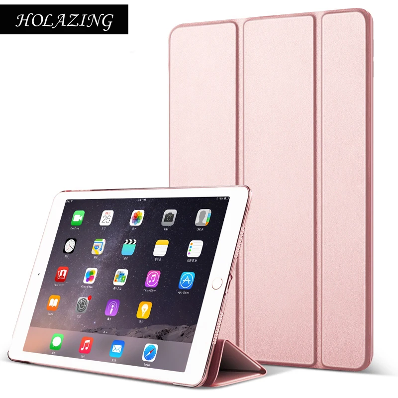 

HOLAZING New Design Ultra Slim Lightweight Case For iPad Air Smart Magnetic Design Cover For iPad5