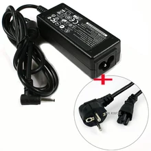 19V 2.1A AC Мощность адаптер+ ЕС шнур для asus Eee PC 1001 1001P 1005 1005HAB 1008HA 1011PX 1015PW 1015PX 1015PEB 1005HA 1005PE