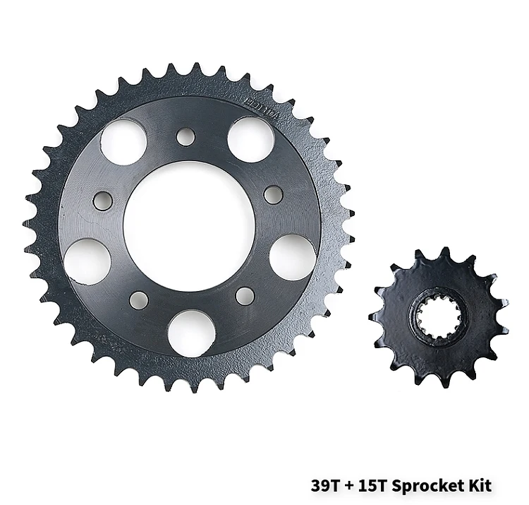 Parte a Corrente da Movimentação e a Roda Ajustadas para Honda 525 a Motocicleta de 15 Dentada Traseira Dianteira Cb400sf Super Quatro cb 400 sf 525-15 525-39 t 39 19 Cheap Rodas dentadas
