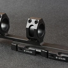 QD автоматическое быстрое отсоединение для 20 мм планка Пикатинни для винтовки квадратный фиксатор крепление 30 мм 25 мм кольца M6919