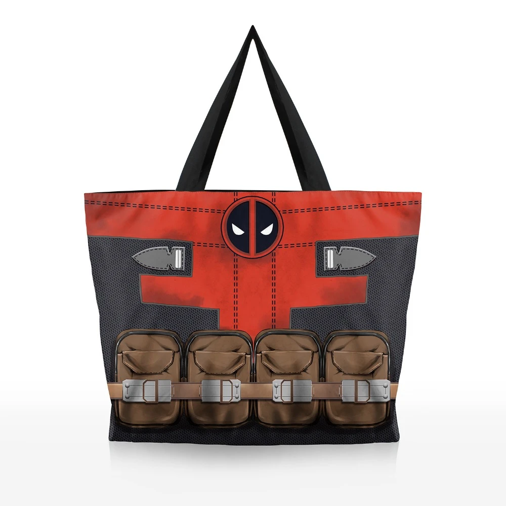 Sac Tote Bag Deadpool Multi Logo